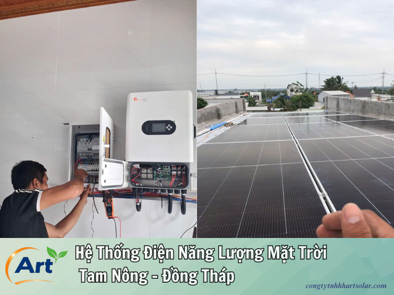 Lắp Đặt Điện Năng Lượng Mặt Trời Tại Tam Nông – Đồng Tháp