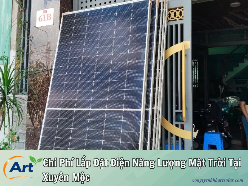 Lắp Đặt Điện Năng Lượng Mặt Trời Tại Xuyên Mộc – Vũng Tàu