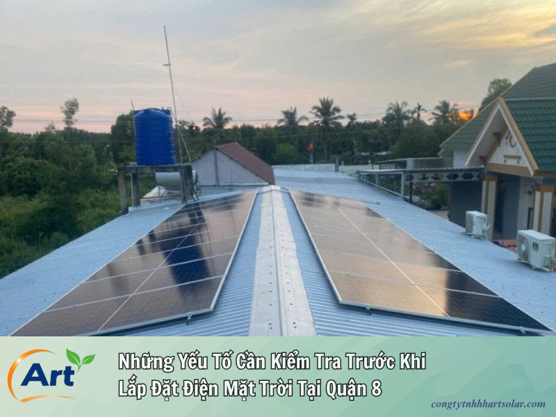 Lắp Đặt Điện Năng Lượng Mặt Trời Quận 8