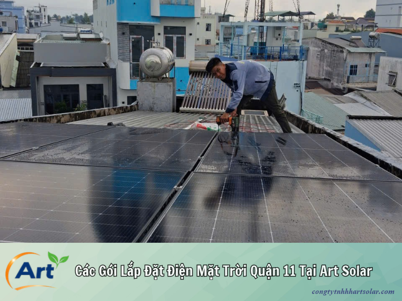 Lắp Đặt Điện Năng Lượng Mặt Trời Quận 11