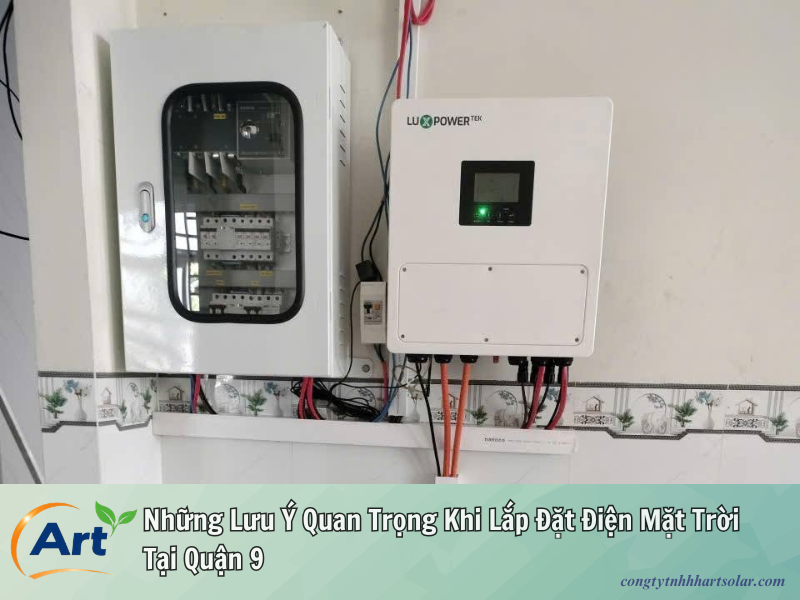 Lắp Đặt Điện Năng Lượng Mặt Trời Quận 9